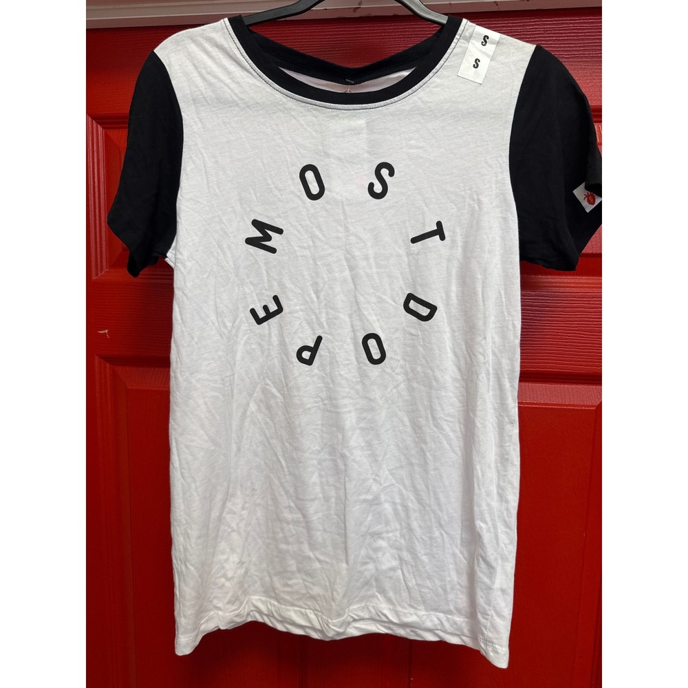 Mac Miller Most Dope Colorblock T-Shirt White Black Zumiez MM1151BLACK Small
